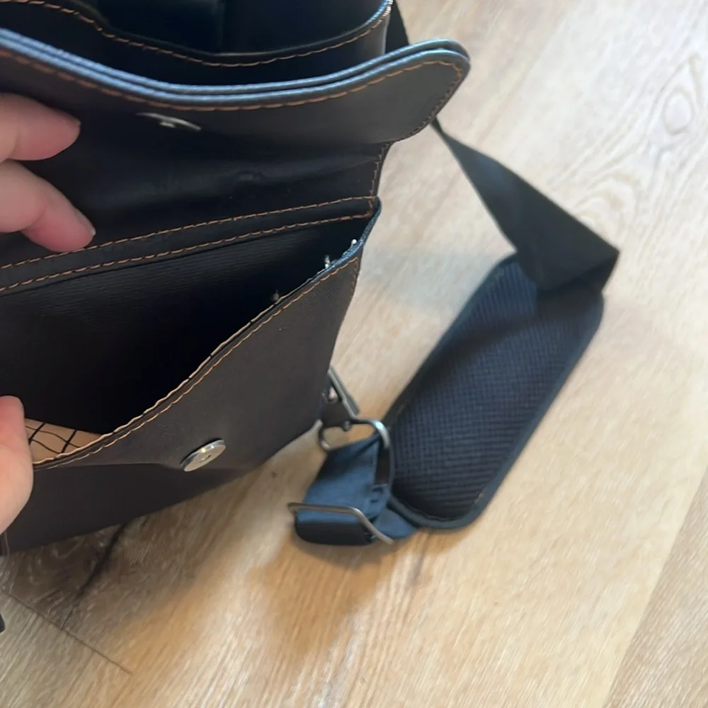 Chelsea & Scott backpack style diaper bag with optional strap